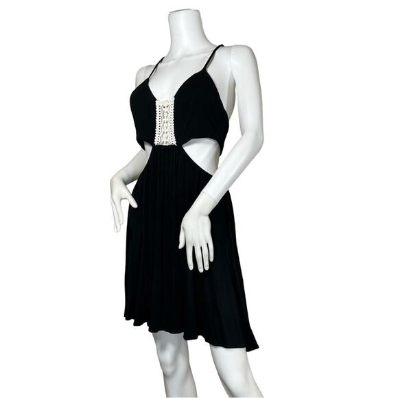 L*Space Libra Dress in Black-Cream SZ L $149 - Picture 4 of 14